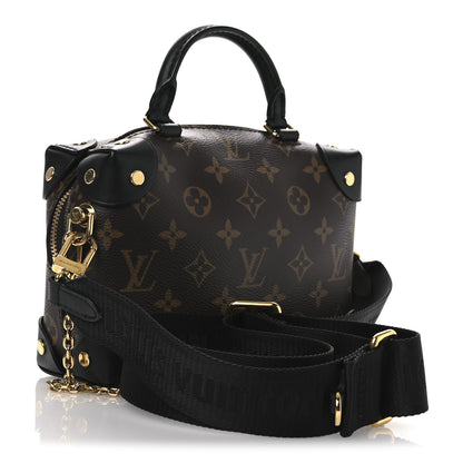 Louis Vuitton Monogram Petite Malle Souple Black 3 of 11