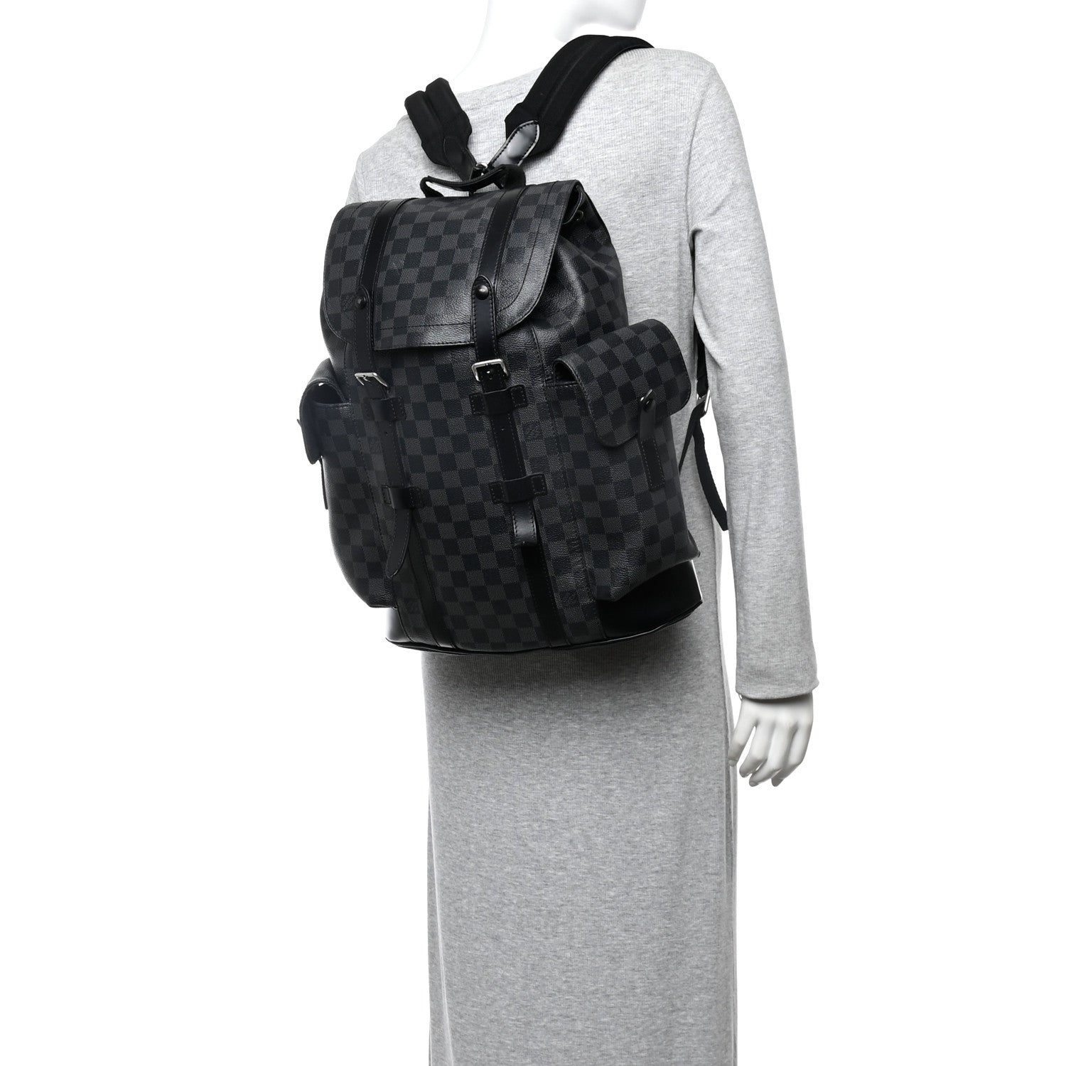 Louis Vuitton Damier Graphite Christopher PM Backpack 1839753 – FASHIONPHILE