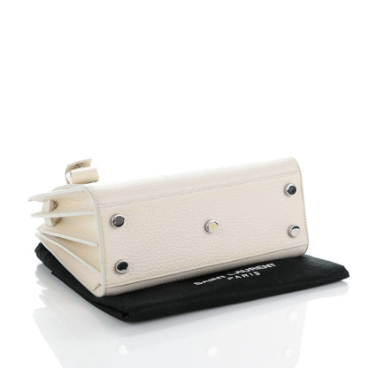 Saint Laurent Calfskin Nano Sac de Jour Dove White 4 of 6
