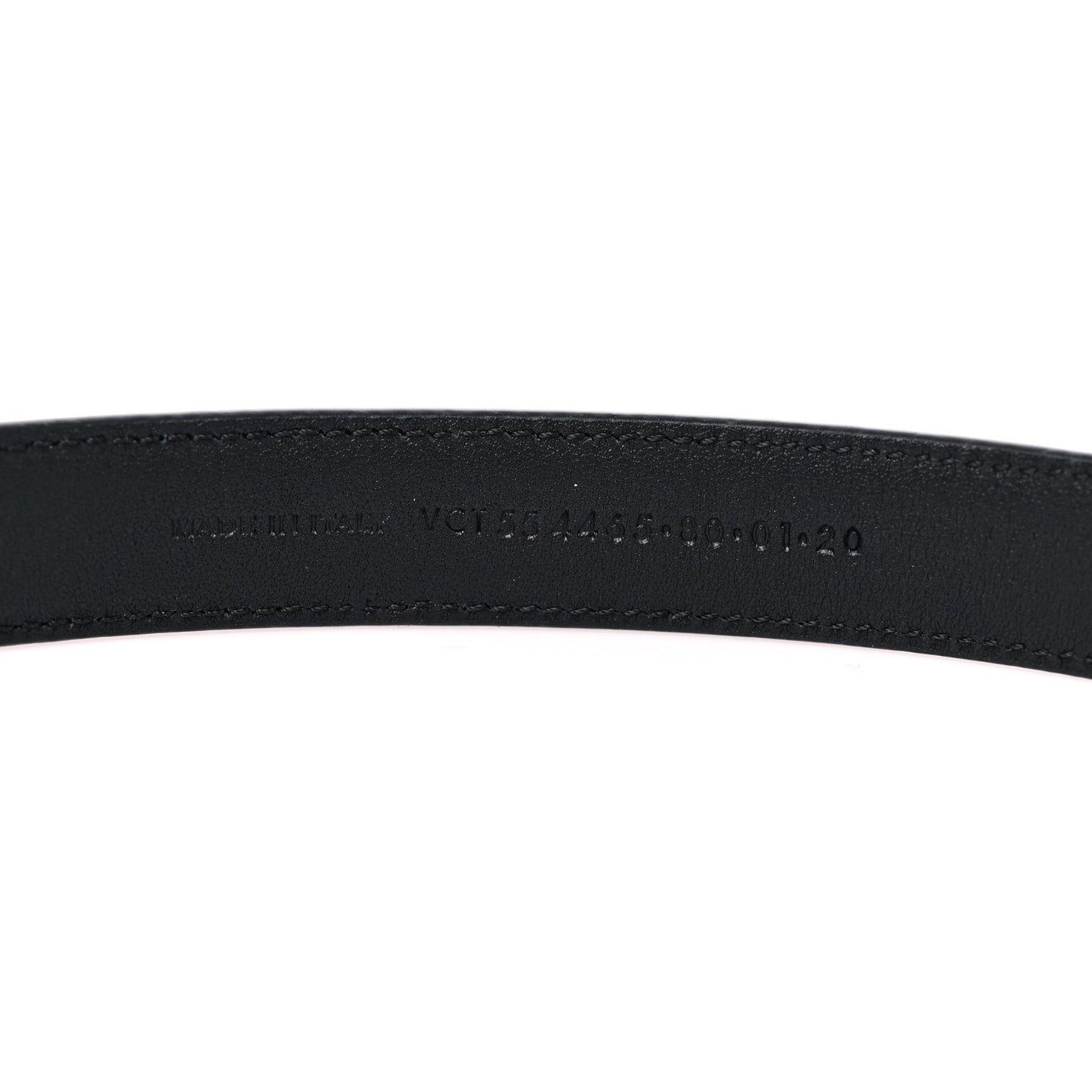 Calfskin Crocodile Embossed Monogram Square Buckle Belt 80 32 Black