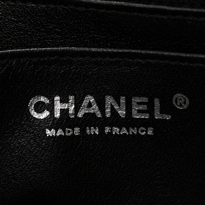 Chanel Crumpled Calfskin Quilted Mini Rectangular Flap So Black 6 of 11
