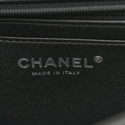Chanel Lambskin Quilted Mini Top Handle Rectangular Flap So Black 6 of 11