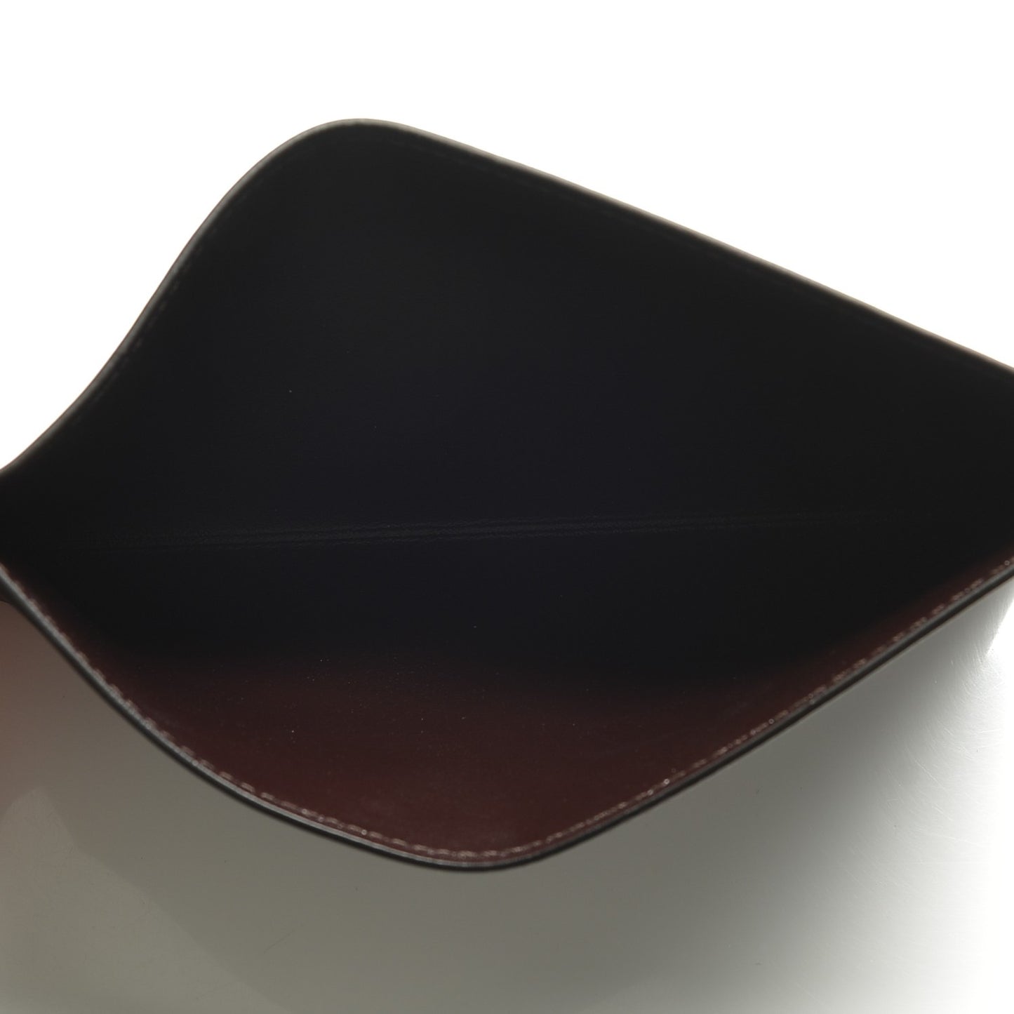 Calfskin Felicie Card Holder Insert Amarante
