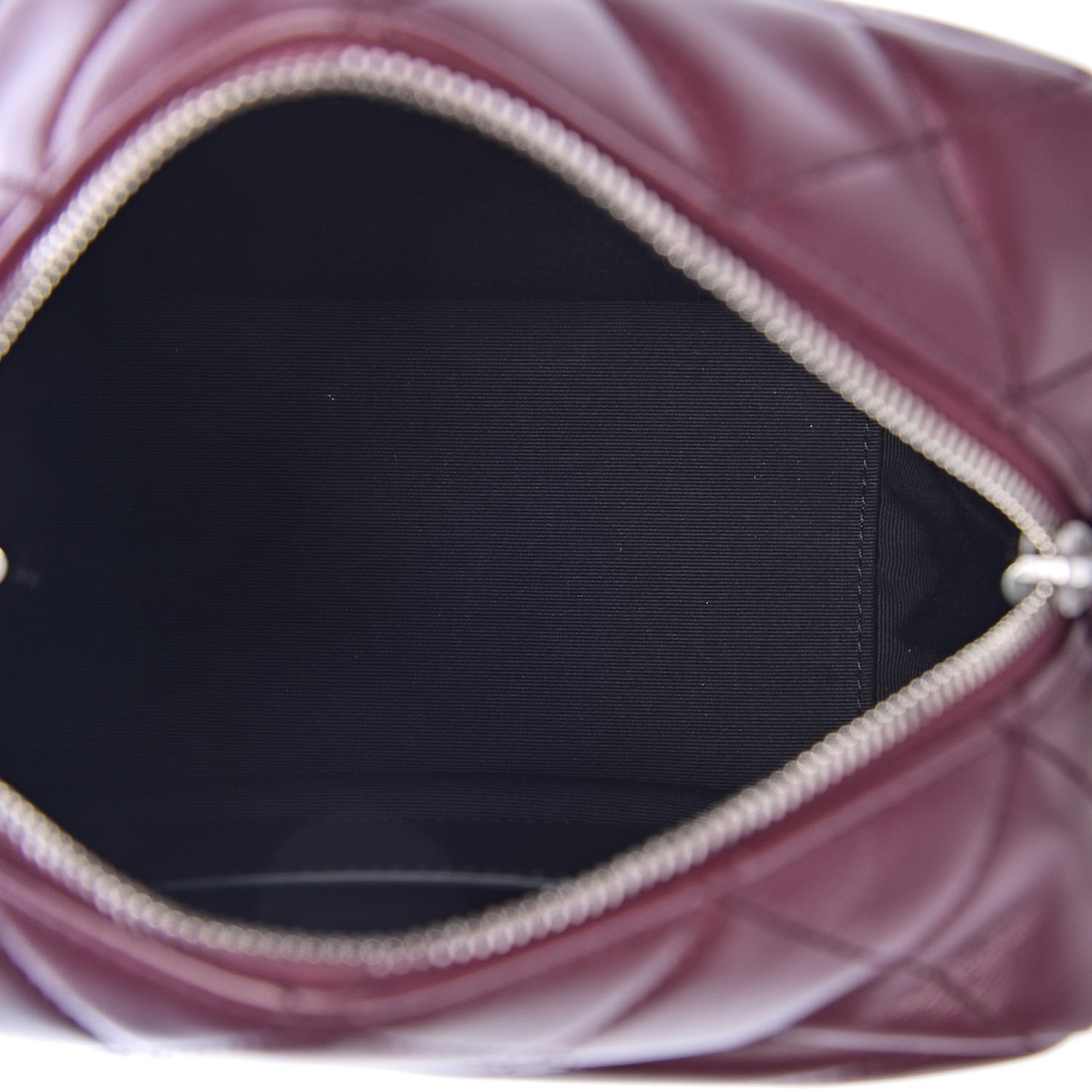 Calfskin Y Quilted Monogram Small Loulou Bowling Bag Rouge Legion