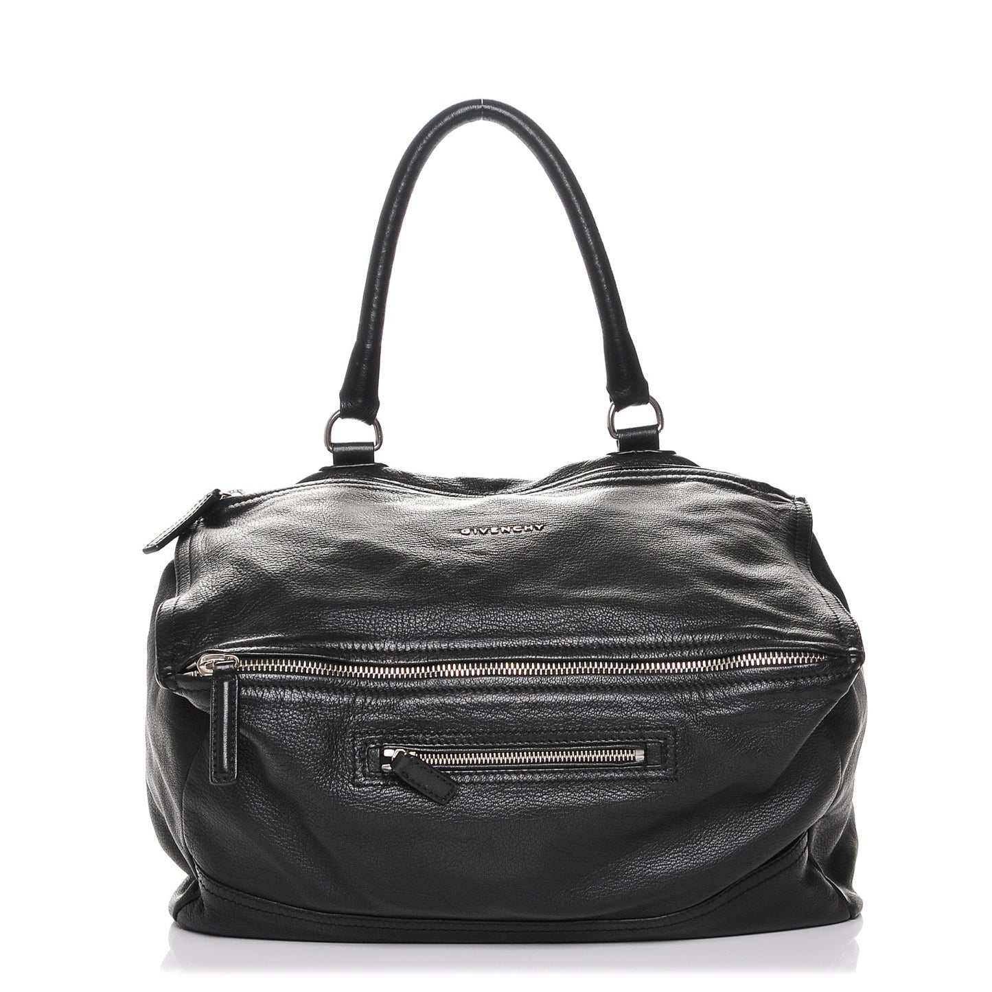 Sugar Goatskin Large Pandora Black