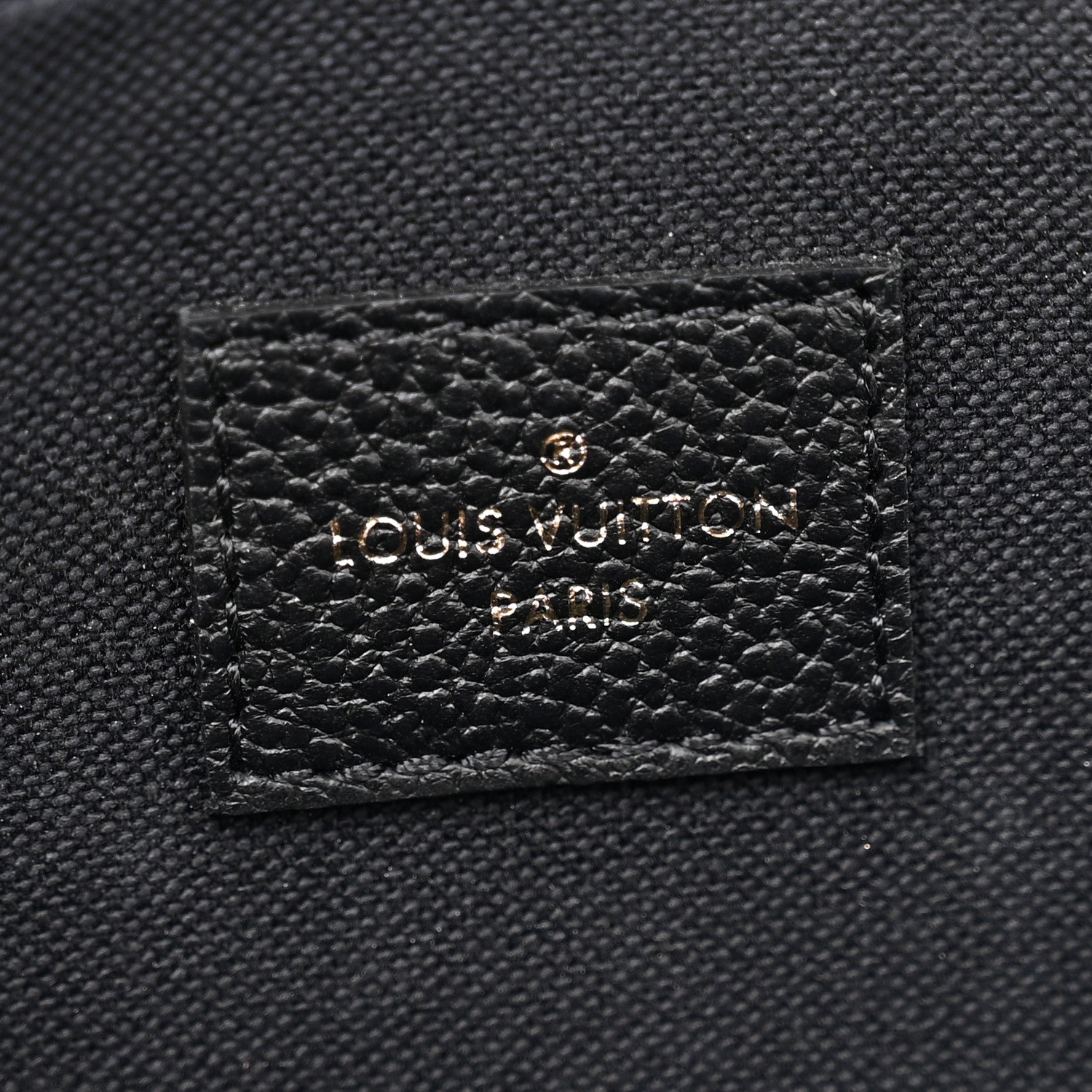 Louis Vuitton Empreinte Pochette Felicie Chain Wallet Black 7 of 12