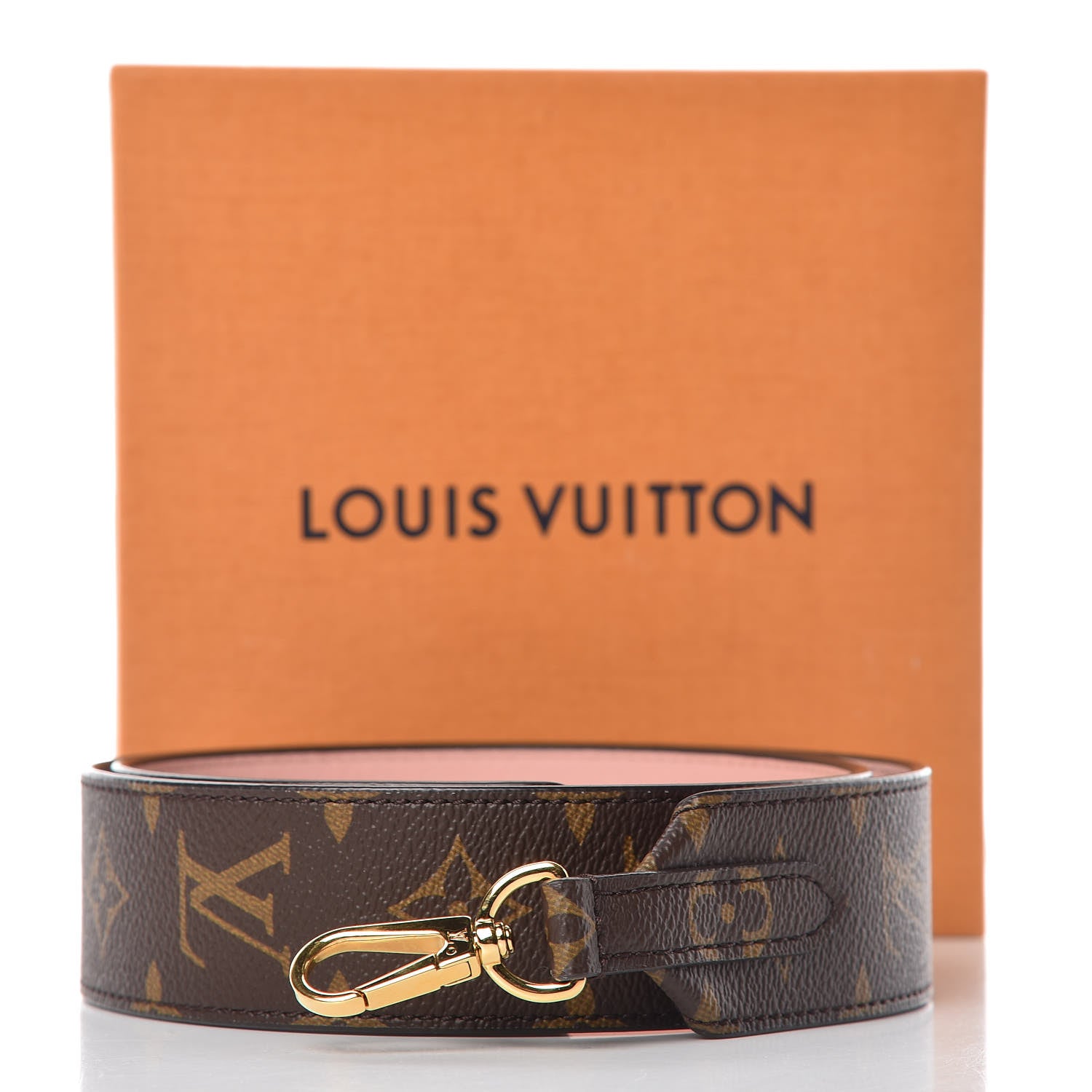 Louis Vuitton Monogram Bandouliere Shoulder Strap Rose Poudre 5 of 5