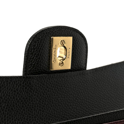 Chanel Caviar Quilted Small Double Flap Black 7 of 11