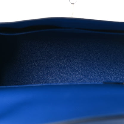 Hermes Epsom Kelly Sellier 28 Bleu France 5 of 11