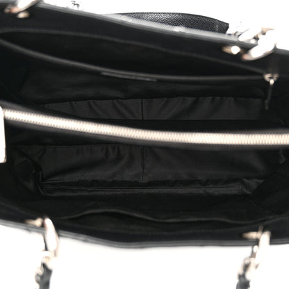 Chanel Caviar Quilted Grand Shopping Tote GST Black 4 of 12