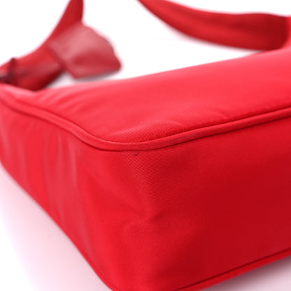Prada Tessuto Nylon Mini Re-Edition 2000 Bag Rosso 8 of 12