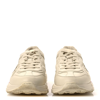 Gucci Calfskin Logo Womens Rhyton Sneakers 41 Ivory 3 of 14