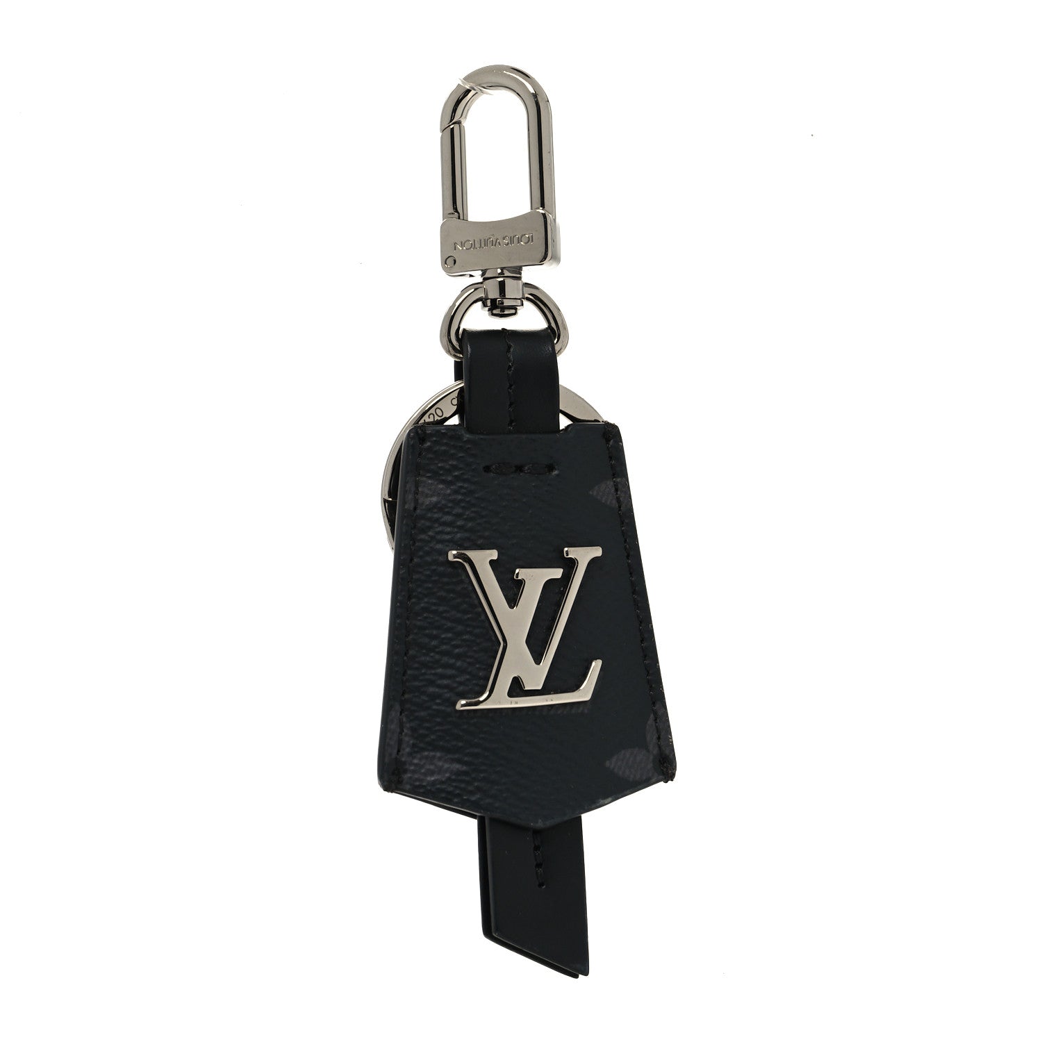 Louis Vuitton Monogram Eclipse Clochette Bag Charm Key Holder 1 of 5