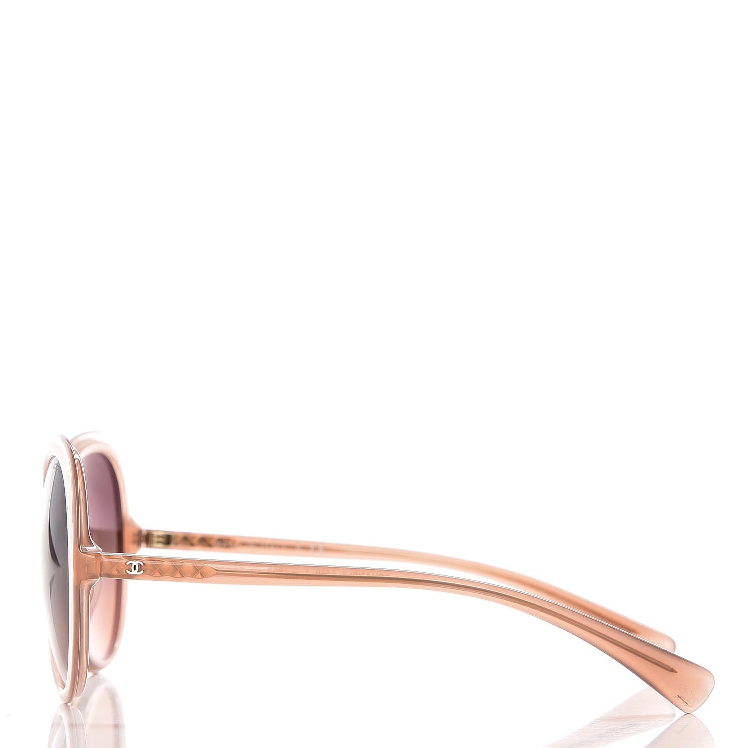 Chanel Oval Sunglasses 5389-A Light Brown 3 of 8