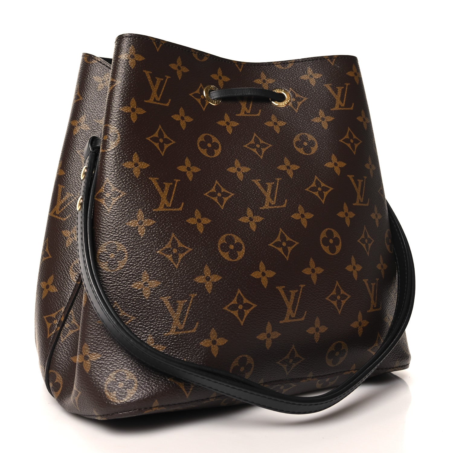 Louis Vuitton Monogram Neonoe MM Black 3 of 9