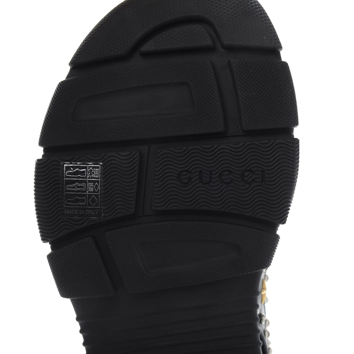 Nappa Mesh Studded Mens Aguru Sandals 9 Black