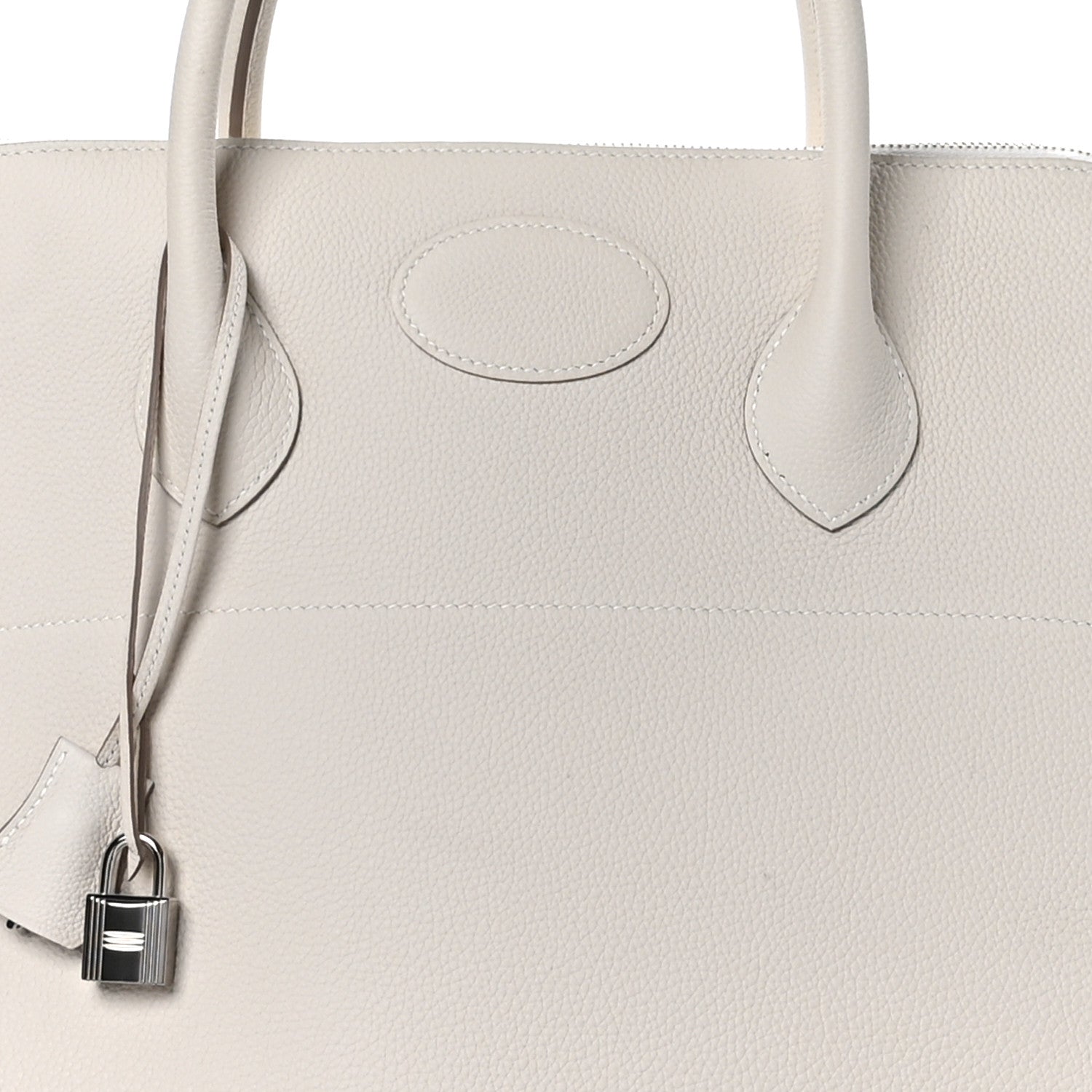 Hermes Taurillon Clemence Bolide 45 Craie 8 of 11