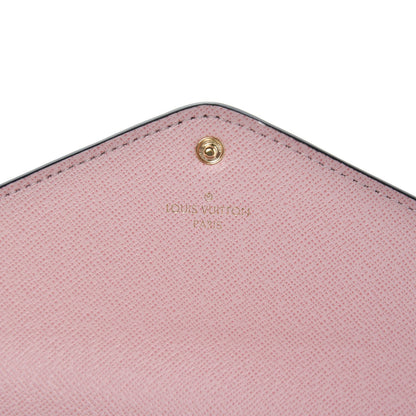 Louis Vuitton Monogram Josephine Wallet Rose Ballerine 6 of 10