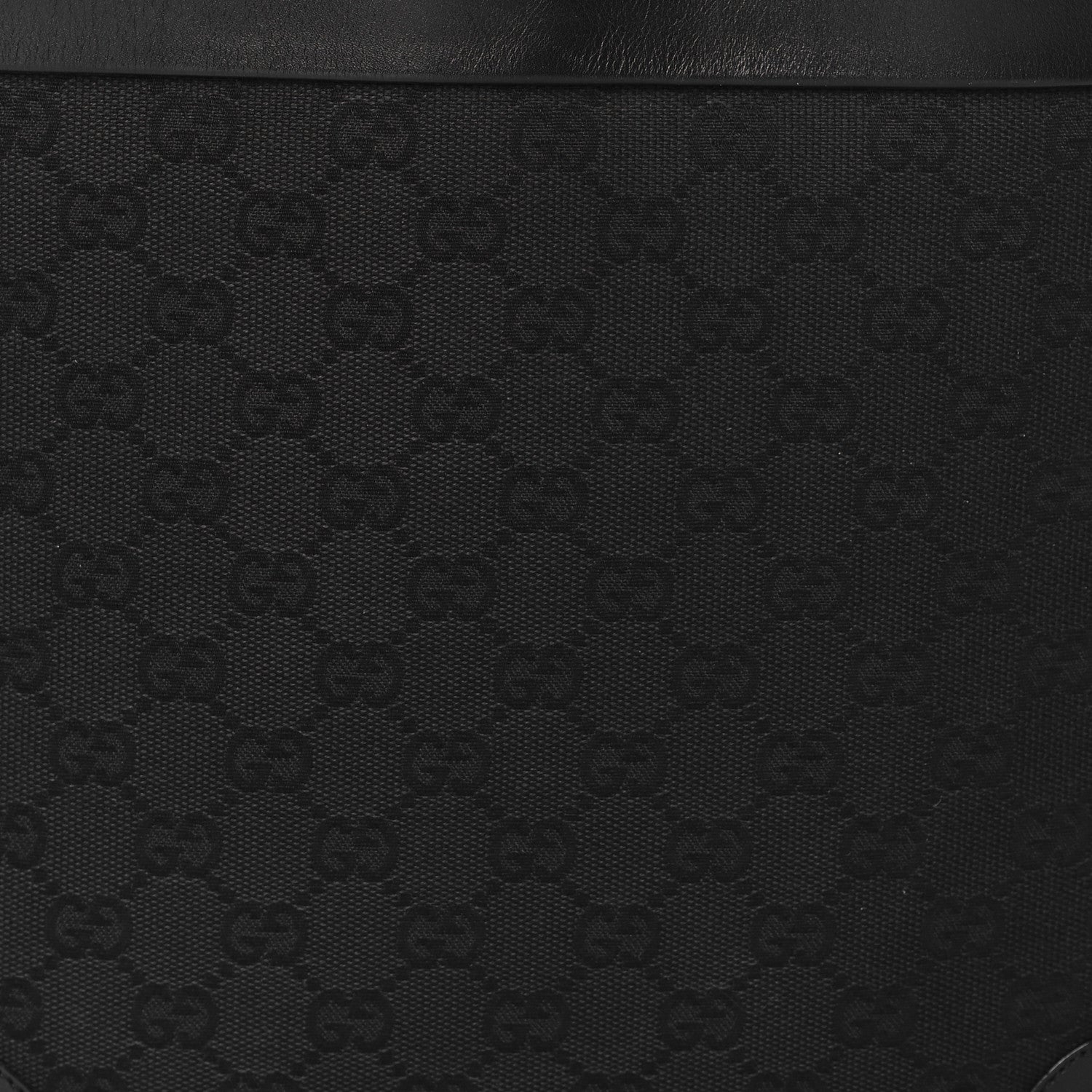Gucci Monogram Shoulder Bag Black 8 of 12