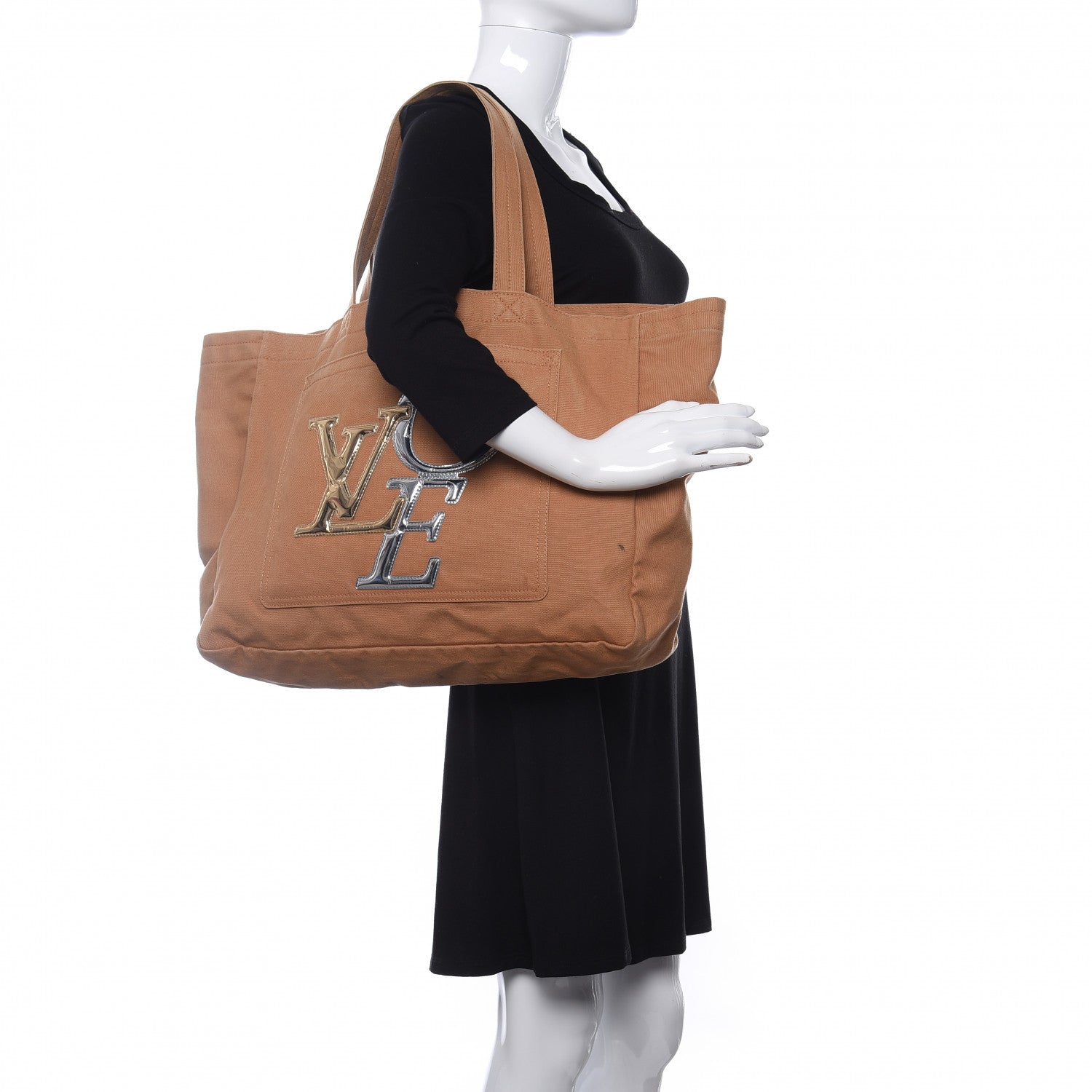 Louis Vuitton Canvas Miroir Thats Love LVOE Tote GM 2 of 9
