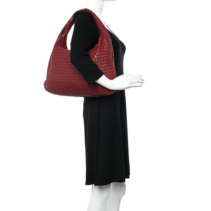 Bottega Veneta Nappa Intrecciato Large Veneta Hobo Eclipse 2 of 9