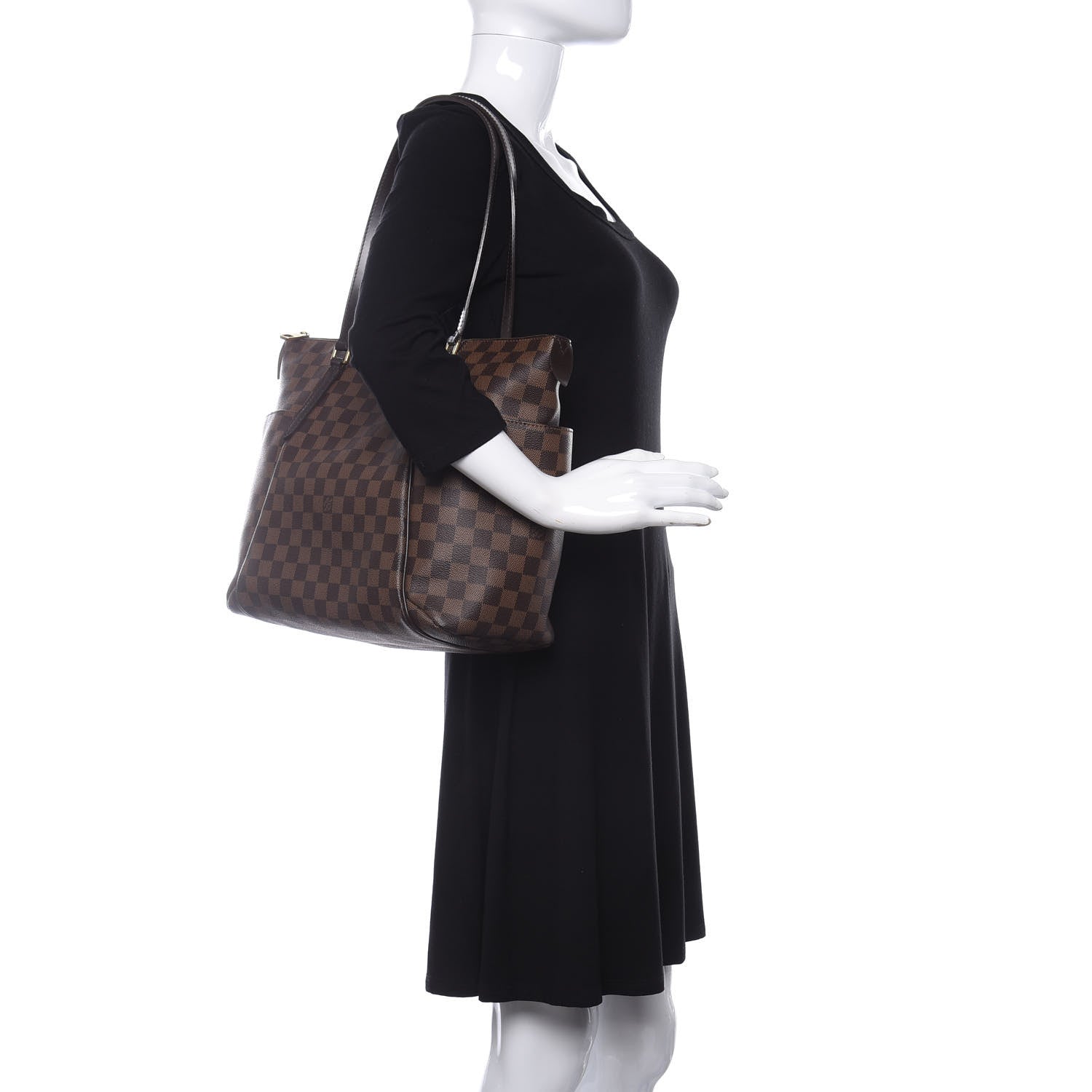 Louis Vuitton Damier Ebene Totally MM 2 of 10