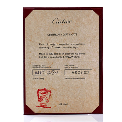 Cartier 18K Yellow Gold 3.5mm LOVE Wedding Band Ring 51 5.75 6 of 7