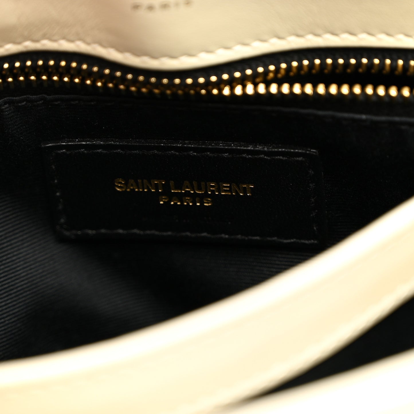 Calfskin Y Quilted Monogram Toy Loulou Crossbody Bag Blanc Vintage