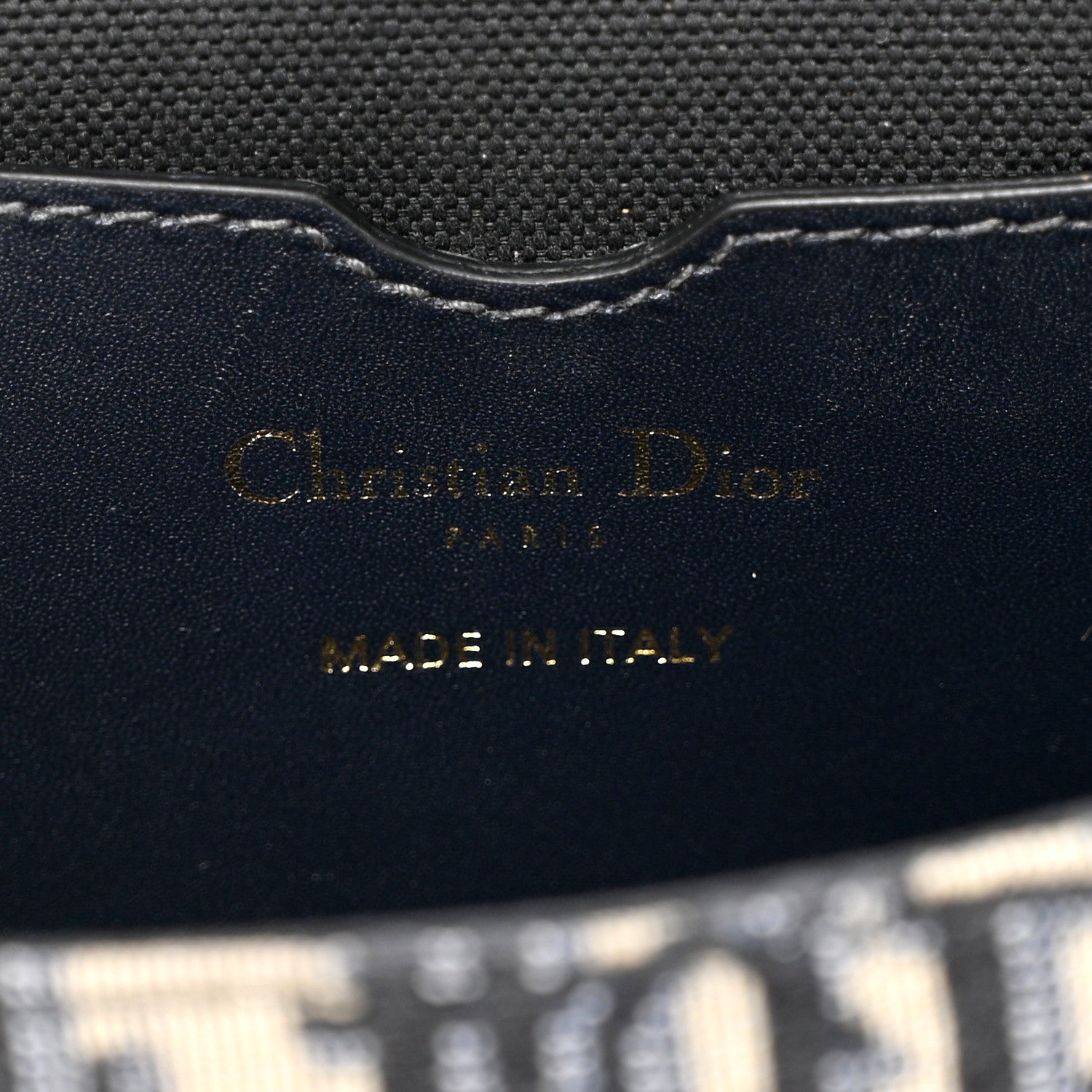 Christian Dior Oblique Medium Bobby Flap Blue 6 of 9