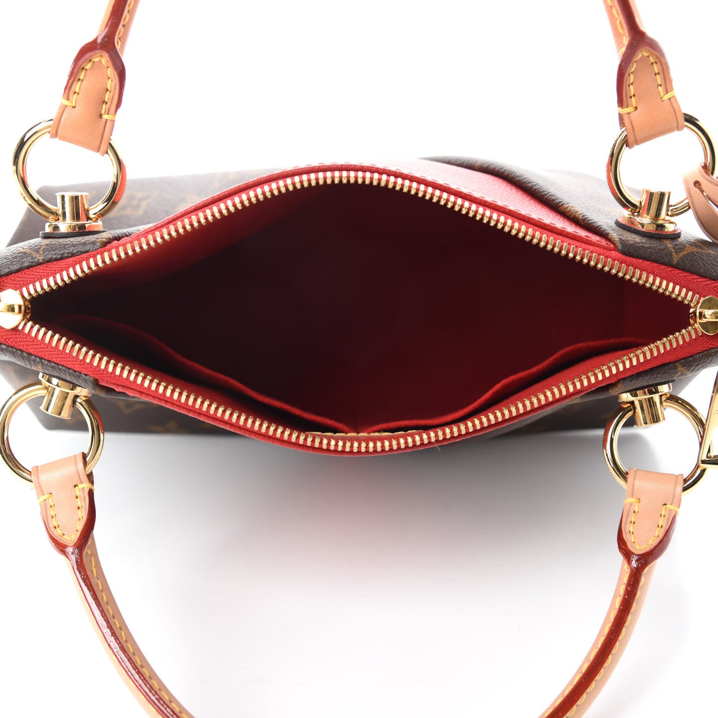 Monogram V Tote BB Cherry