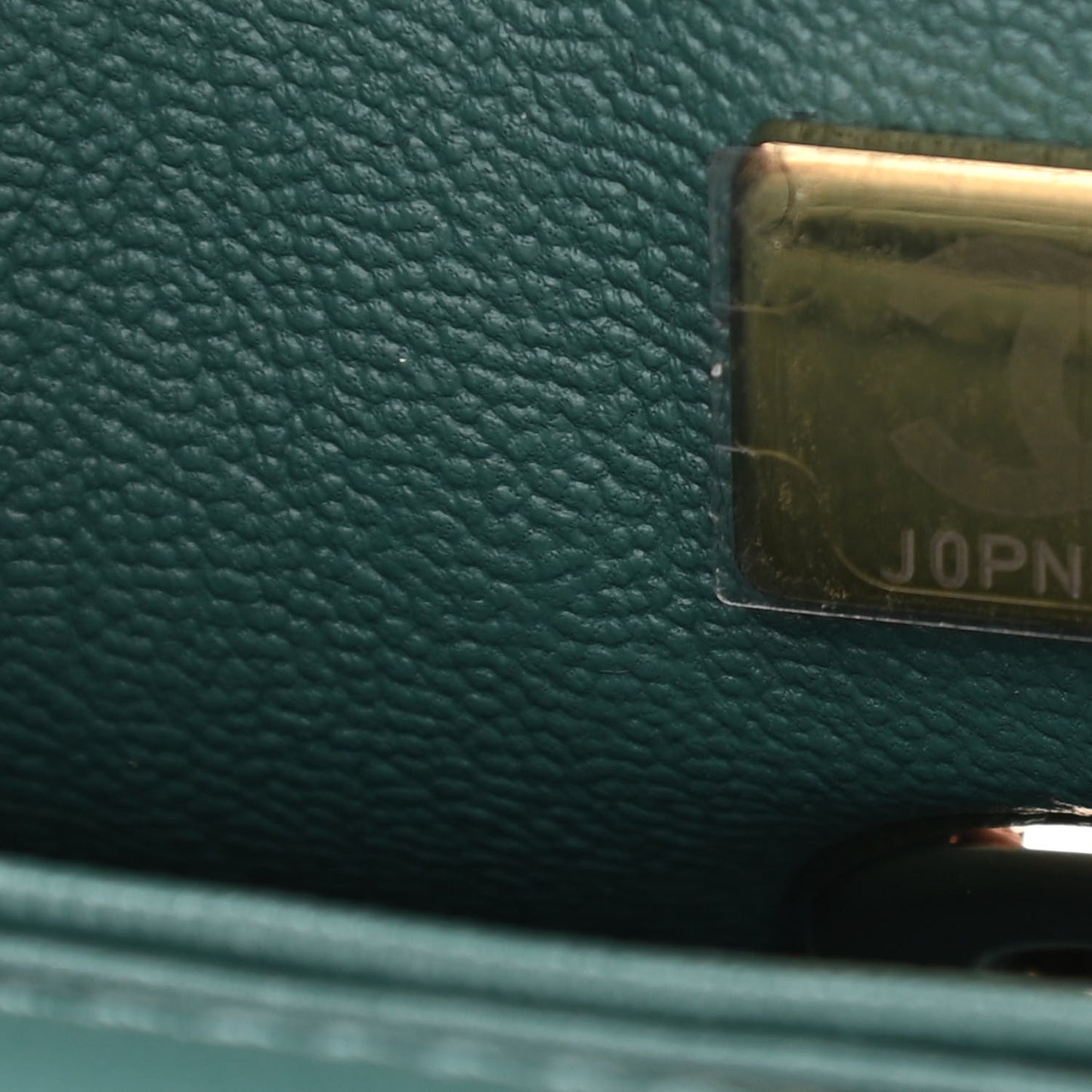 Caviar Quilted Extra Mini Coco Handle Flap Green