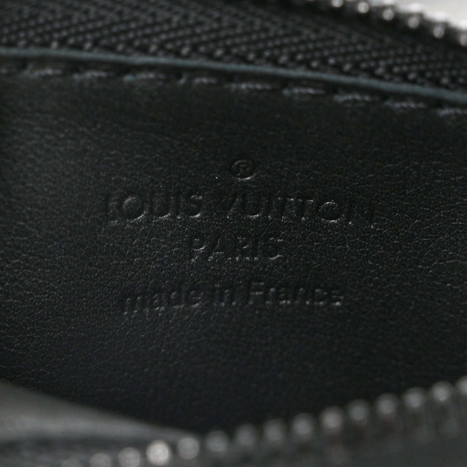 Louis Vuitton Calfskin Monogram Shadow Gaston Wearable Wallet 6 of 12