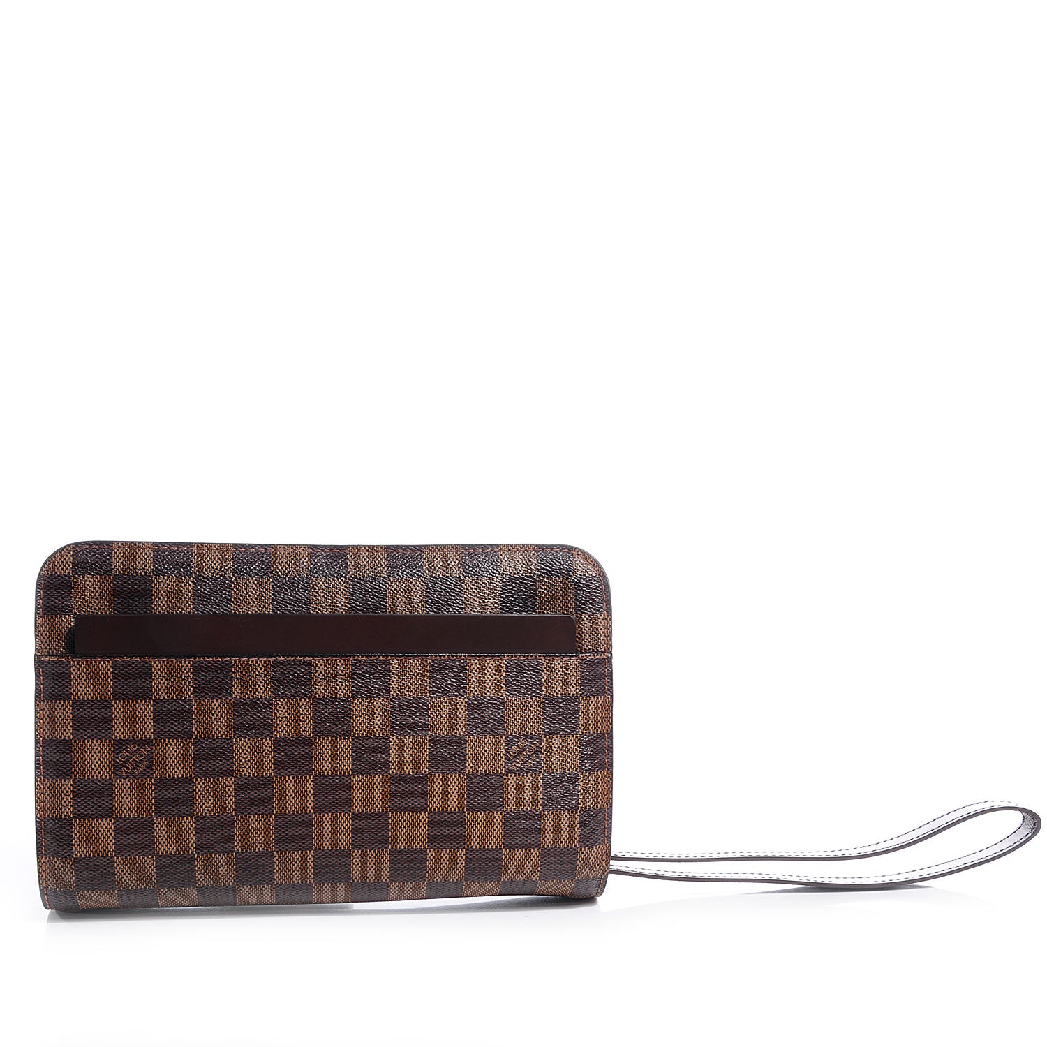 Louis Vuitton Damier Ebene Pochette Saint Louis Clutch 1 of 8