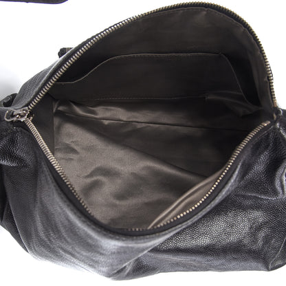 Chanel Glazed Caviar Pocket In The City Shoulder Bag Black 5 of 14