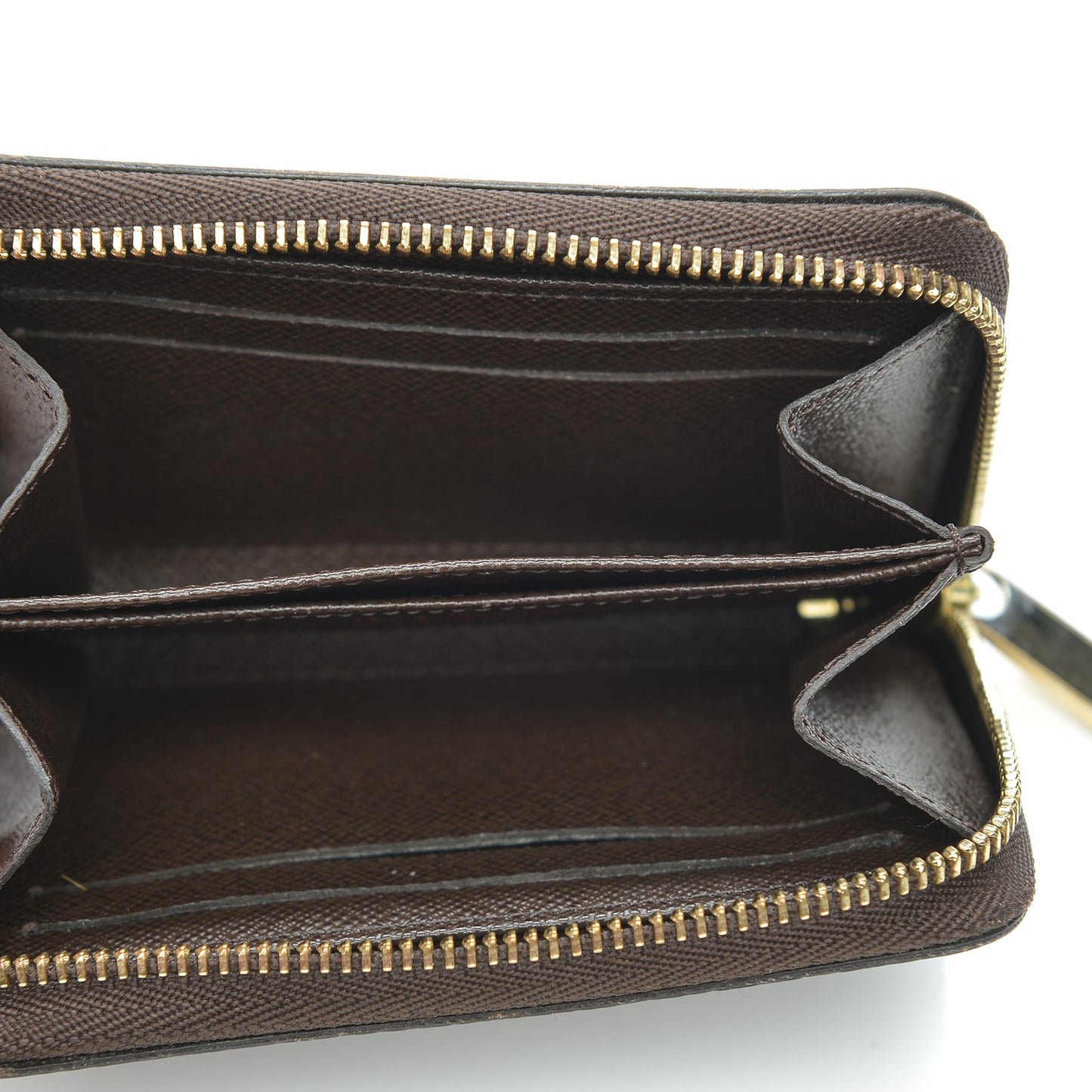Damier Ebene Zippy Coin Purse