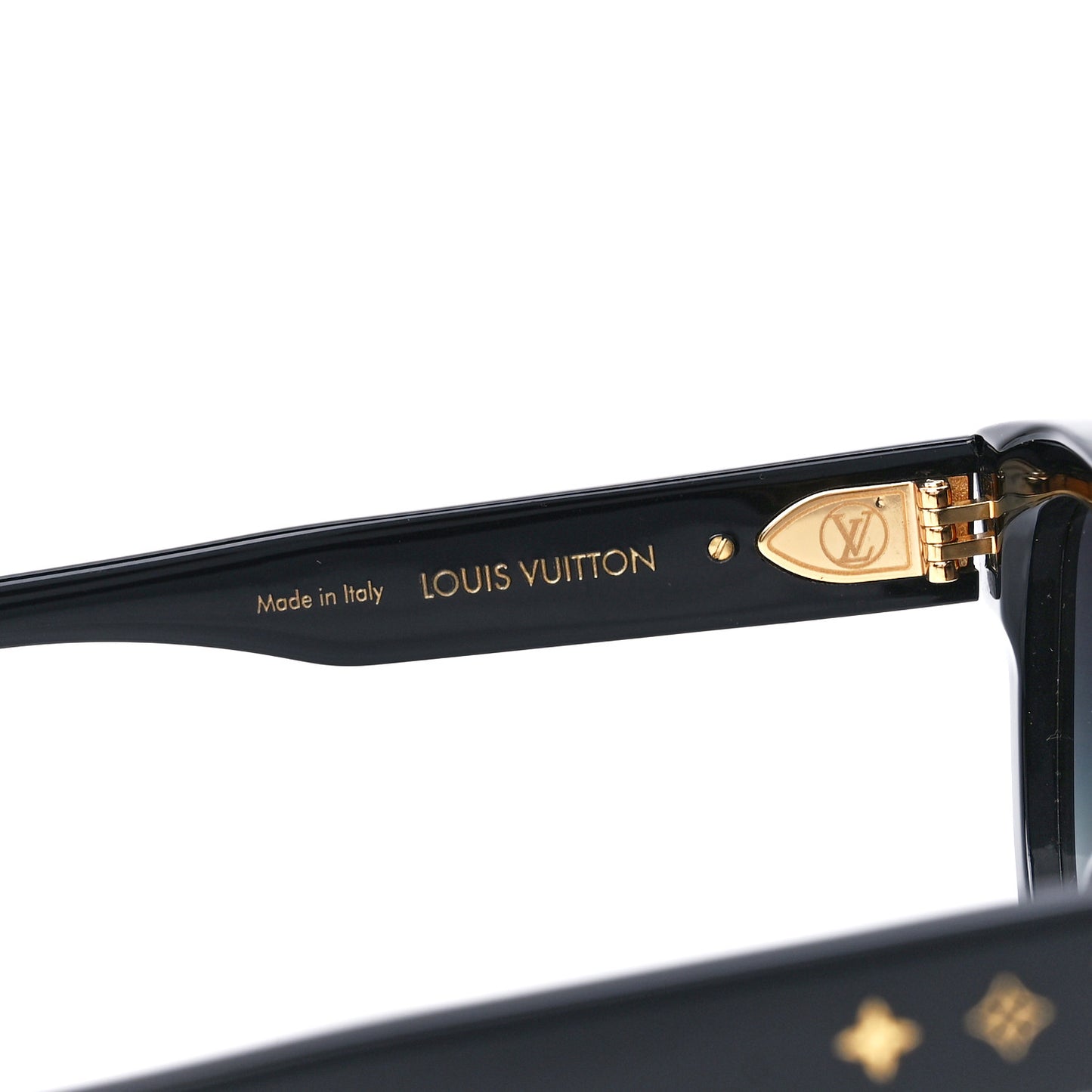 Acetate My Monogram Square Sunglasses Z1526W Black