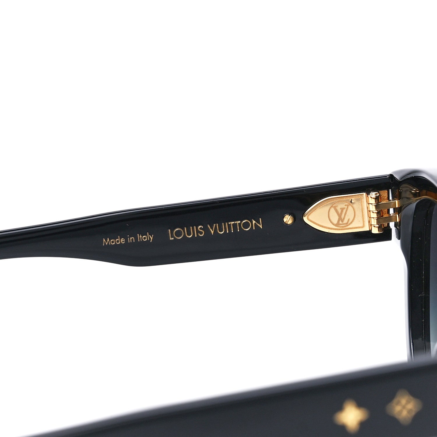 Louis Vuitton Acetate My Monogram Square Sunglasses Z1526W Black 5 of 8
