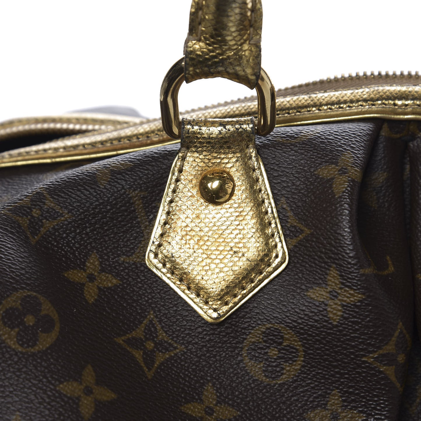 Monogram Leopard Stephen Bag