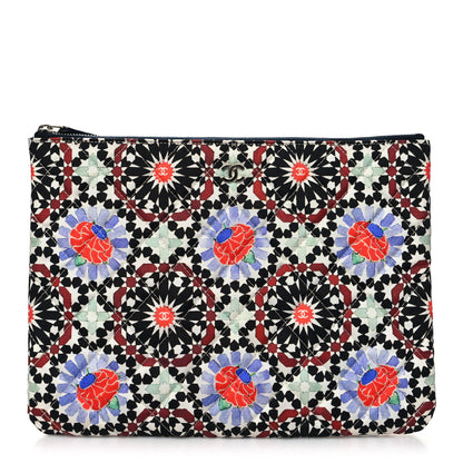 Chanel Coated Canvas Paris Dubai Medium Cosmetic Case Multicolor 1 of 11