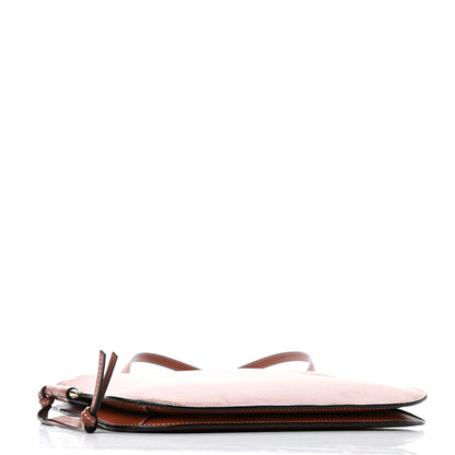 Loewe Calfskin Gate Double Zip Pouch Crossbody Brick 3 of 4