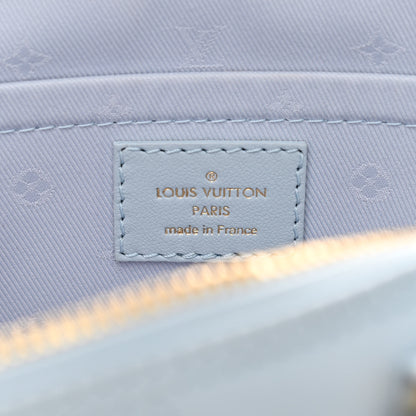 Louis Vuitton Calfskin Bubblegram Alma BB Ice Blue 6 of 9