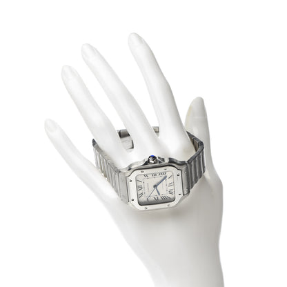 Cartier Stainless Steel 35mm Santos de Cartier Automatic Watch 2 of 7