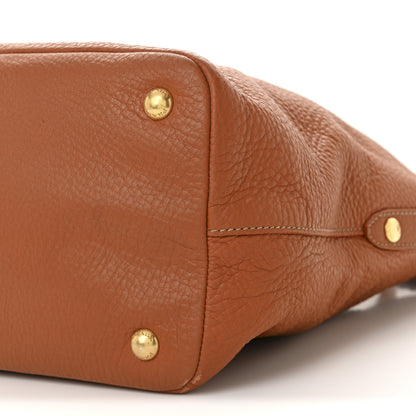 Prada Vitello Daino Tote Rame 10 of 13