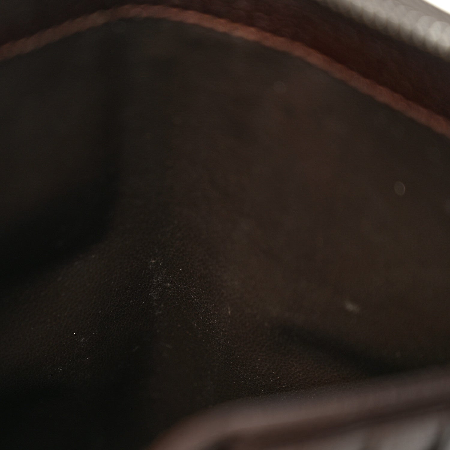 Gucci Monogram Metal Bar Zip Around Travel Wallet Dark Brown 8 of 10
