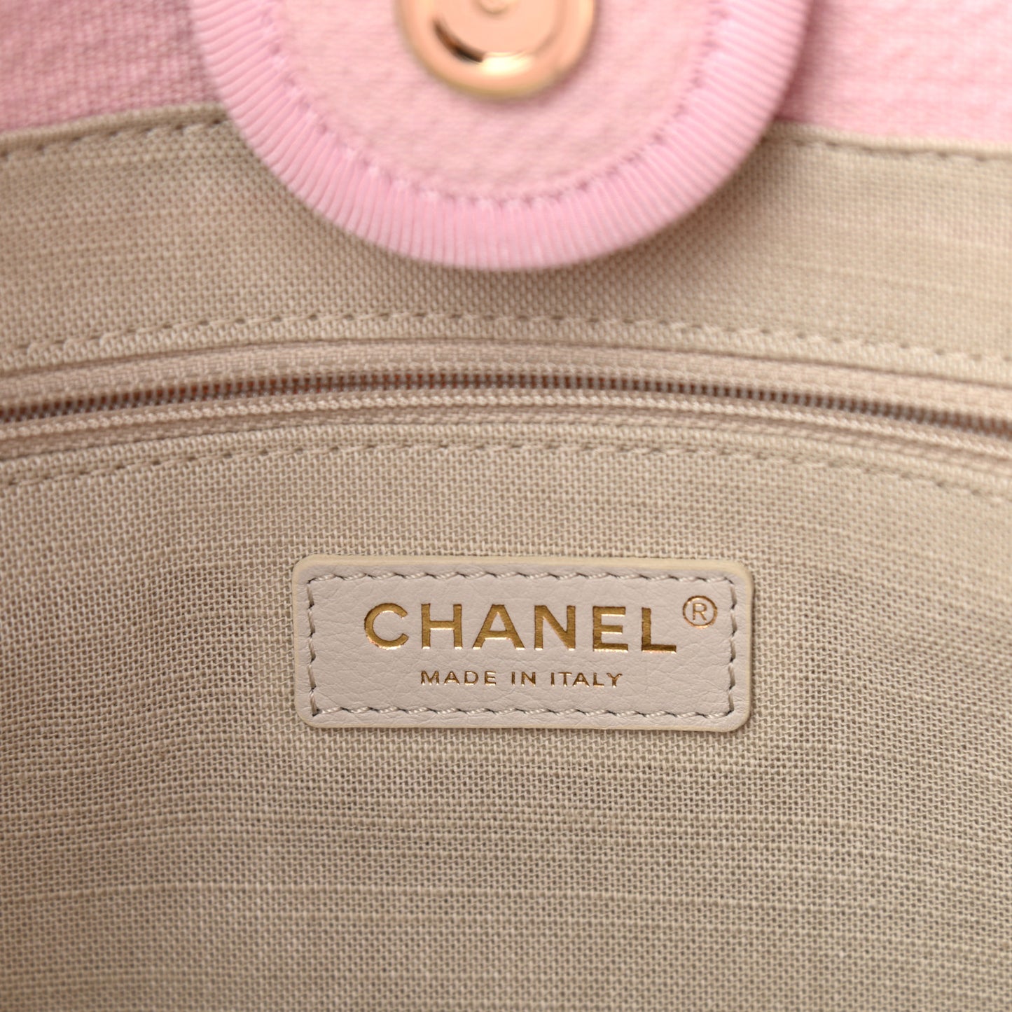 Mixed Fibers Small Deauville Tote Light Pink