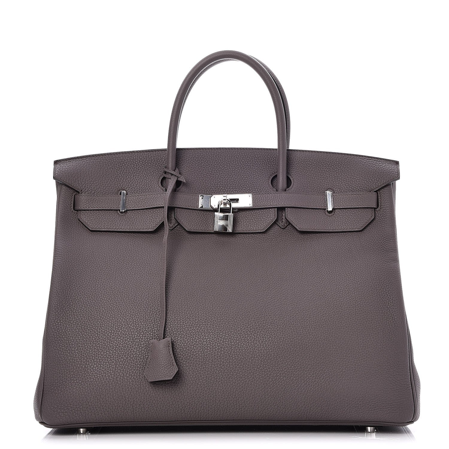 Hermes Togo Birkin 40 Etain 1 of 35