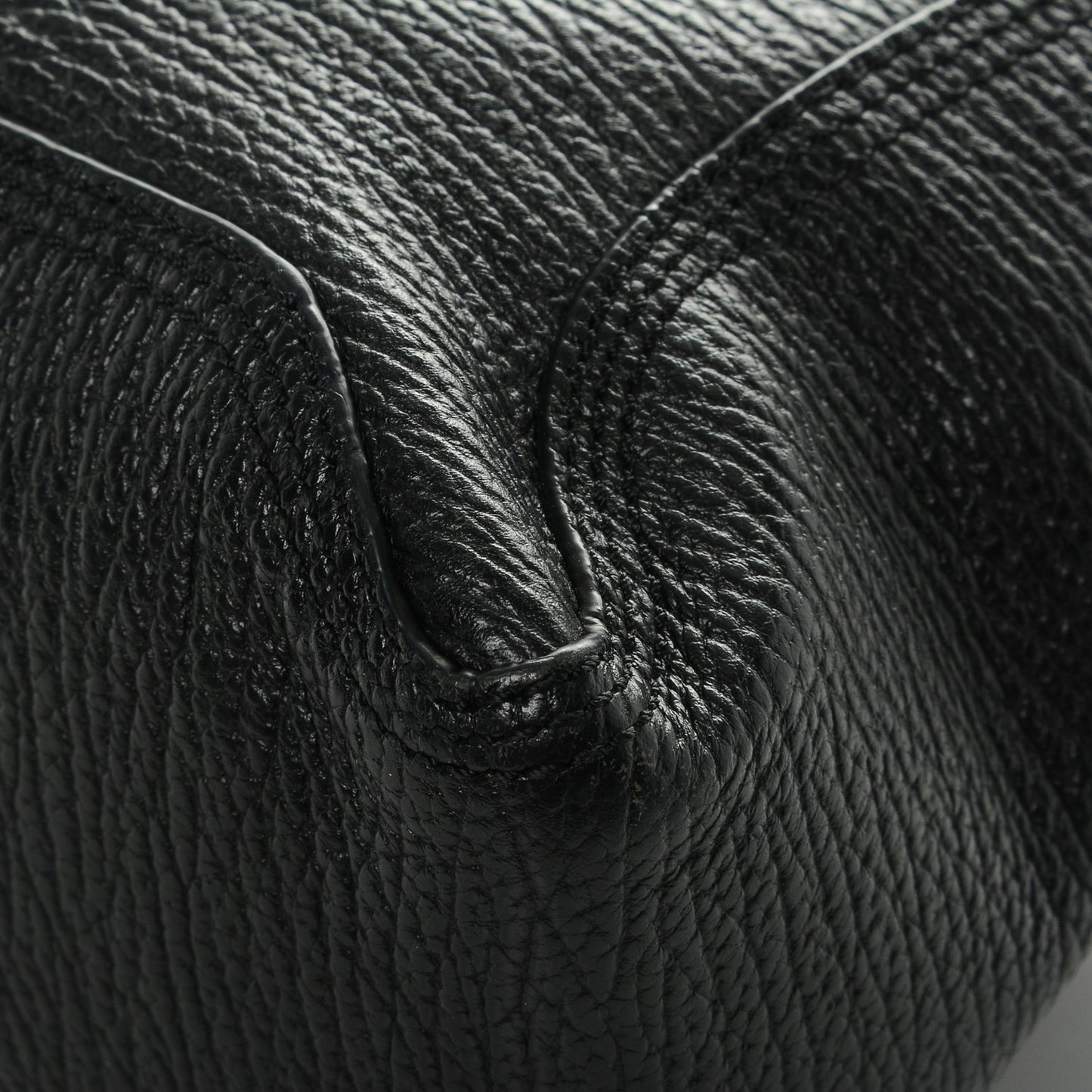 3.1 Textured Calfskin Medium Pashli Satchel Black
