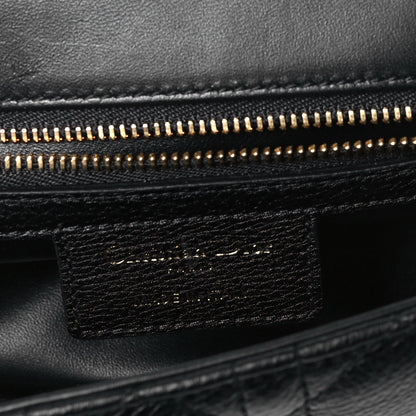 Christian Dior Calfskin Cannage Small Caro Bag Black 3 of 5