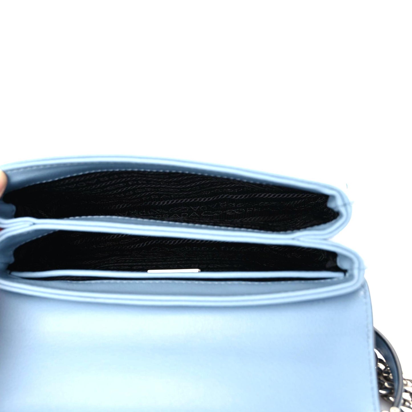 Soft Calfskin Chain Crossbody Bag Astrale