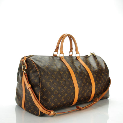 Louis Vuitton Monogram Keepall Bandouliere 55 3 of 10